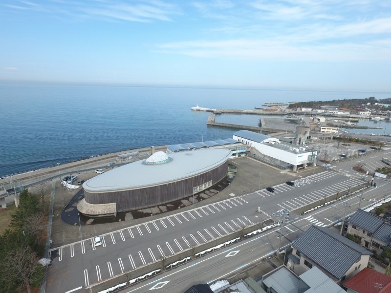 富山県の道の駅「道の駅 ウェーブパークなめりかわ」