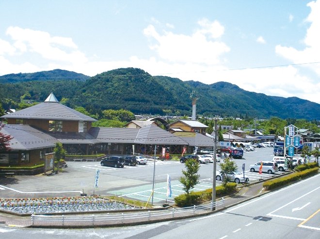 岐阜県の道の駅「道の駅 花街道付知」